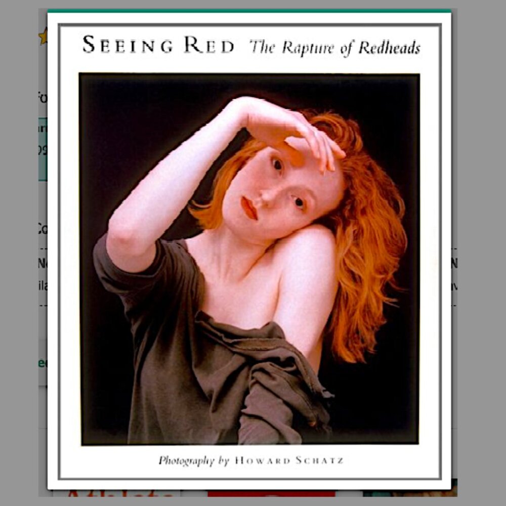 Howard Satchz -SEEING RED, The Rapture of Redheads, hardcover photo book